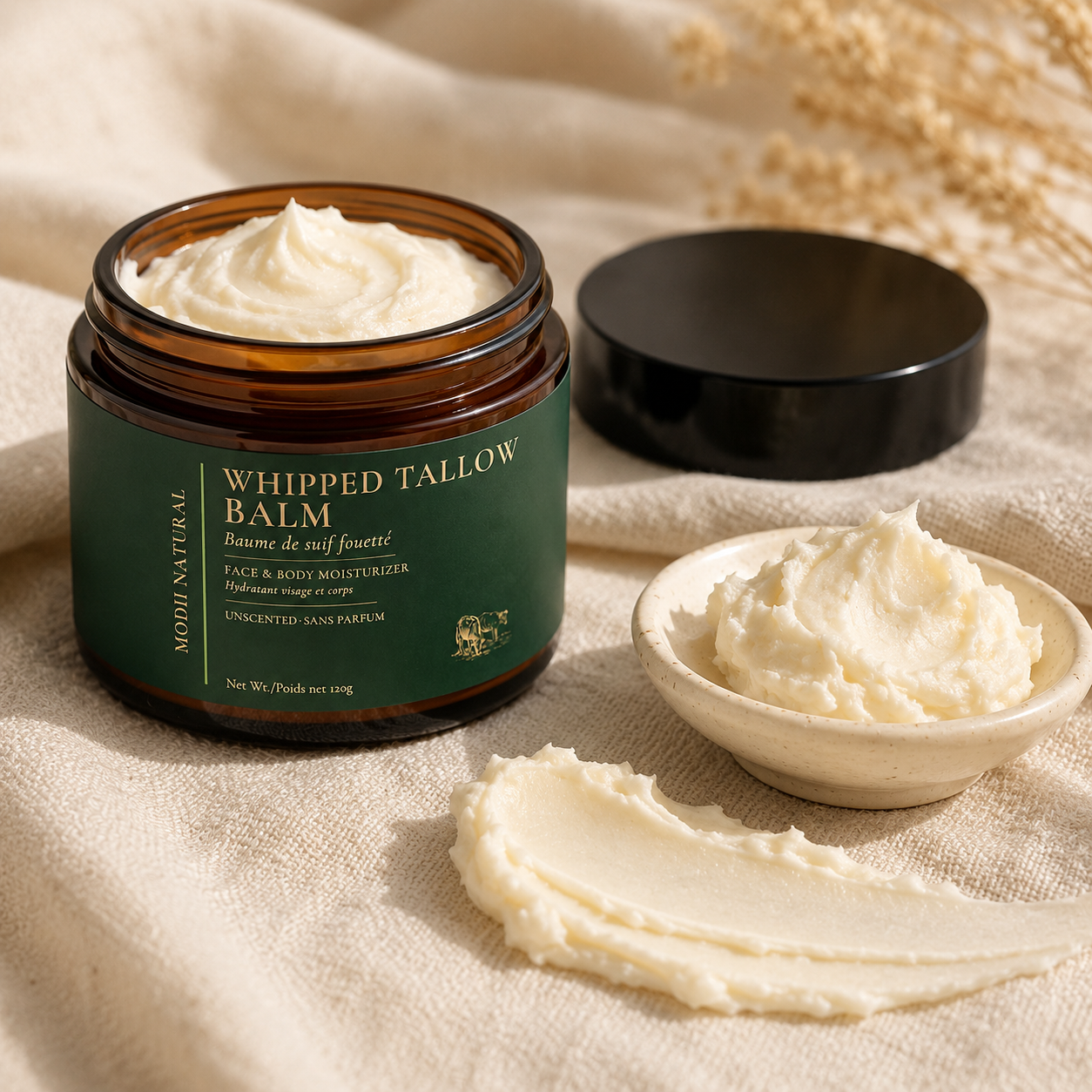 MODII Natural Whipped Tallow Balm (120g)