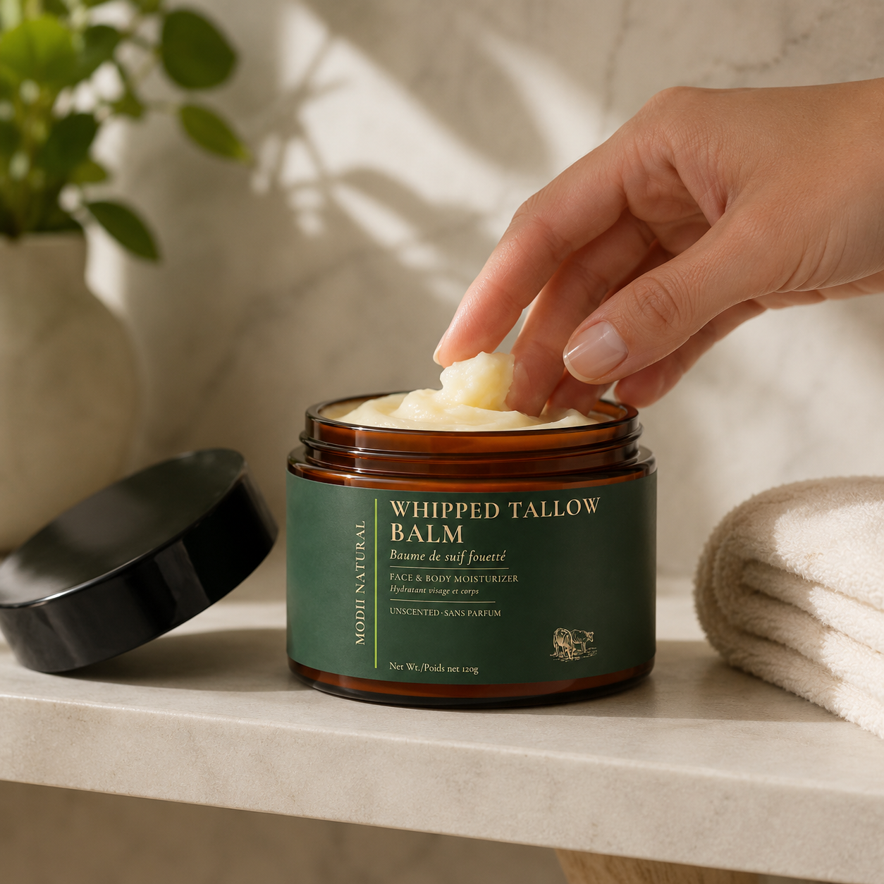 MODII Natural Whipped Tallow Balm (120g)