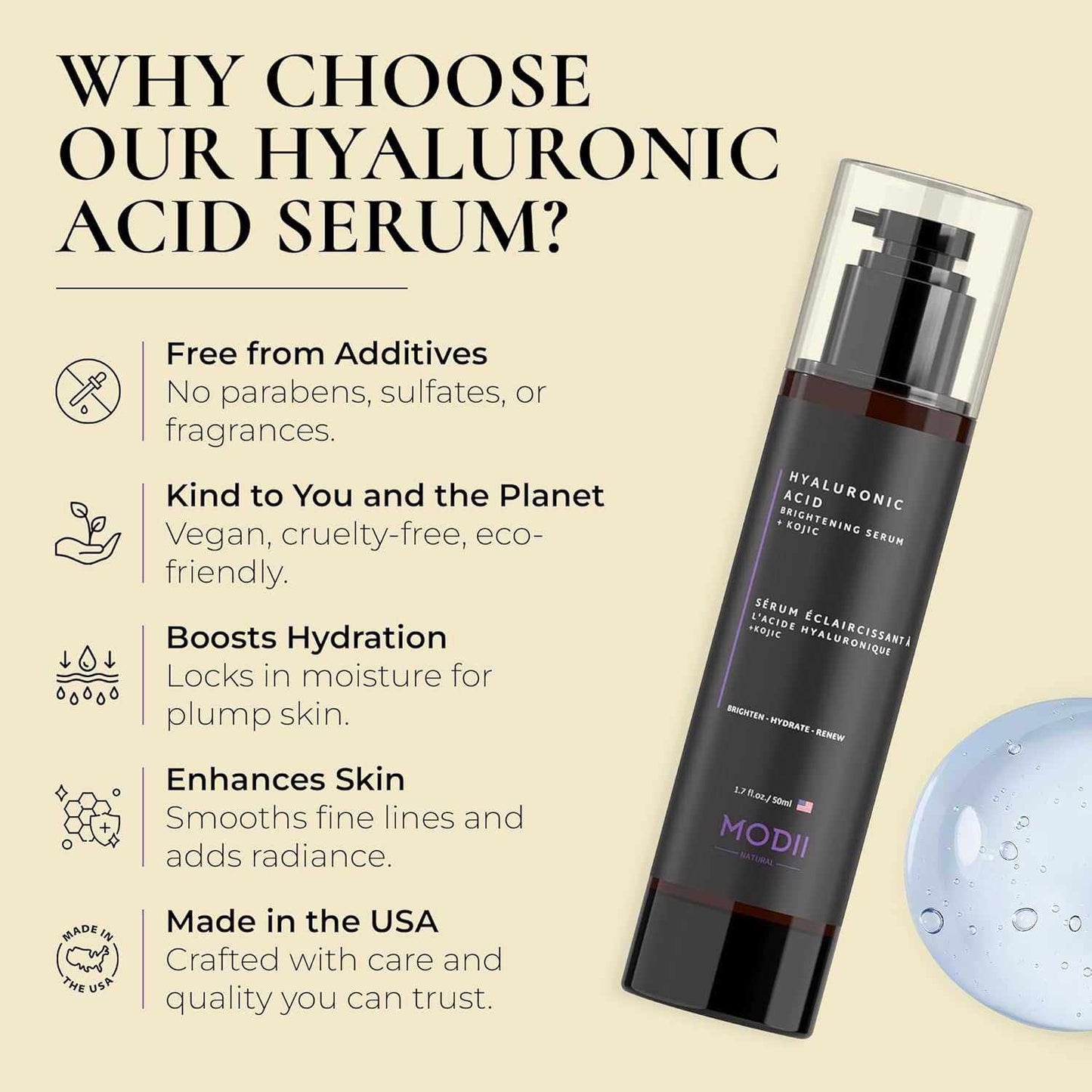 Hyaluronic and Kojic Acid