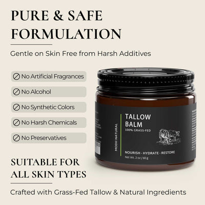 Natural Handmade Tallow Balm