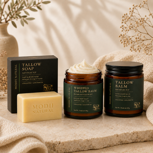 Organic Beef Tallow Skincare Set