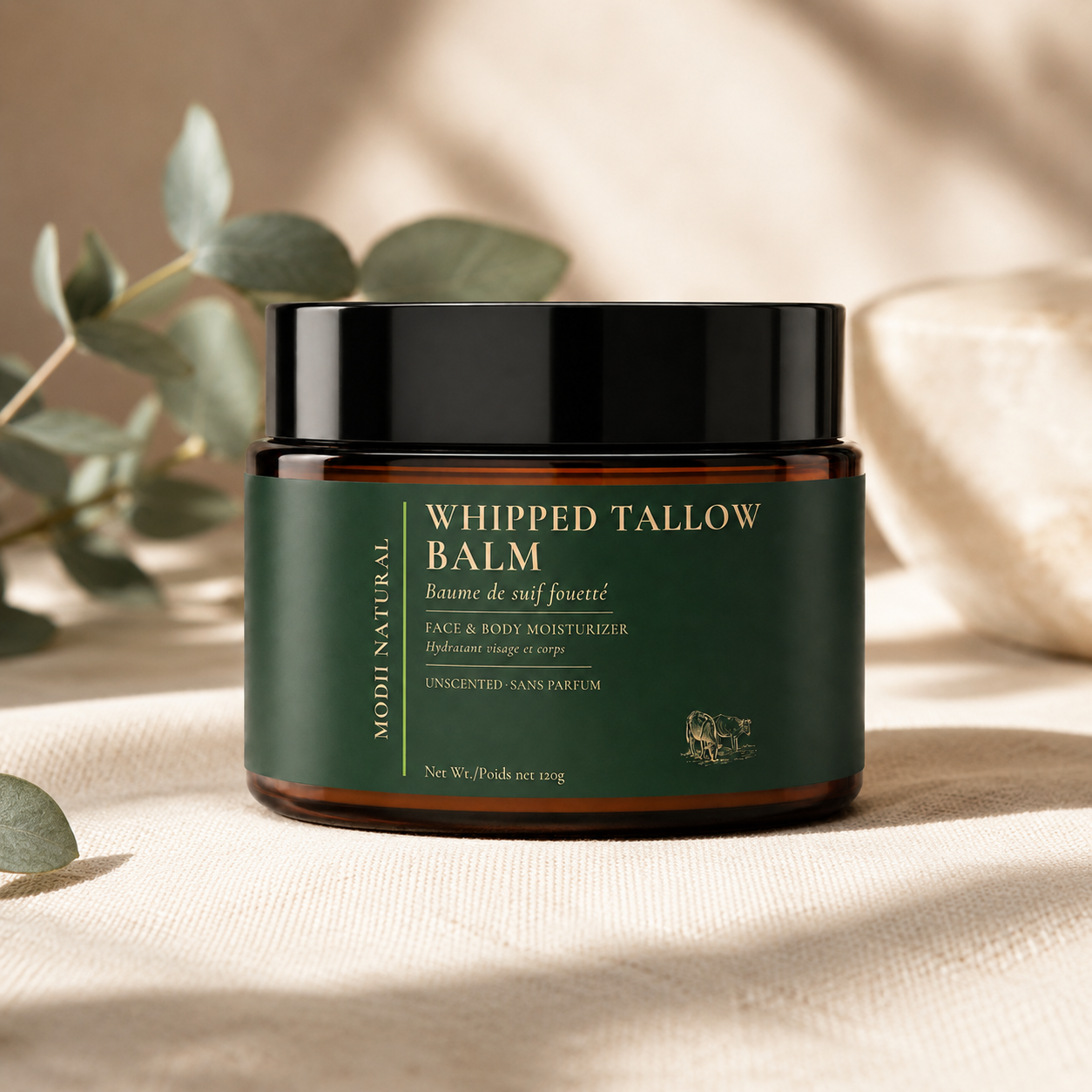 MODII Natural Whipped Tallow Balm (120g)