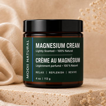 MODII Natural Magnesium Body Cream, Lemongrass - 113g
