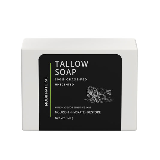 Handmade Organic Tallow Soap - 120g