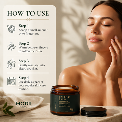 Natural Handmade Tallow Balm - 60g