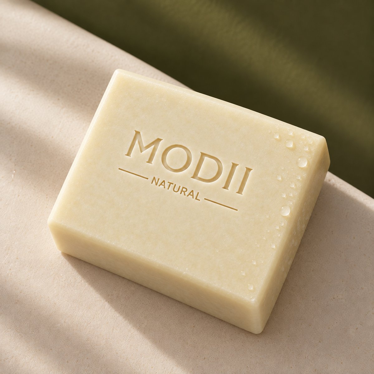 MODII Natural Handmade Tallow Soap - 120g — product texture detail