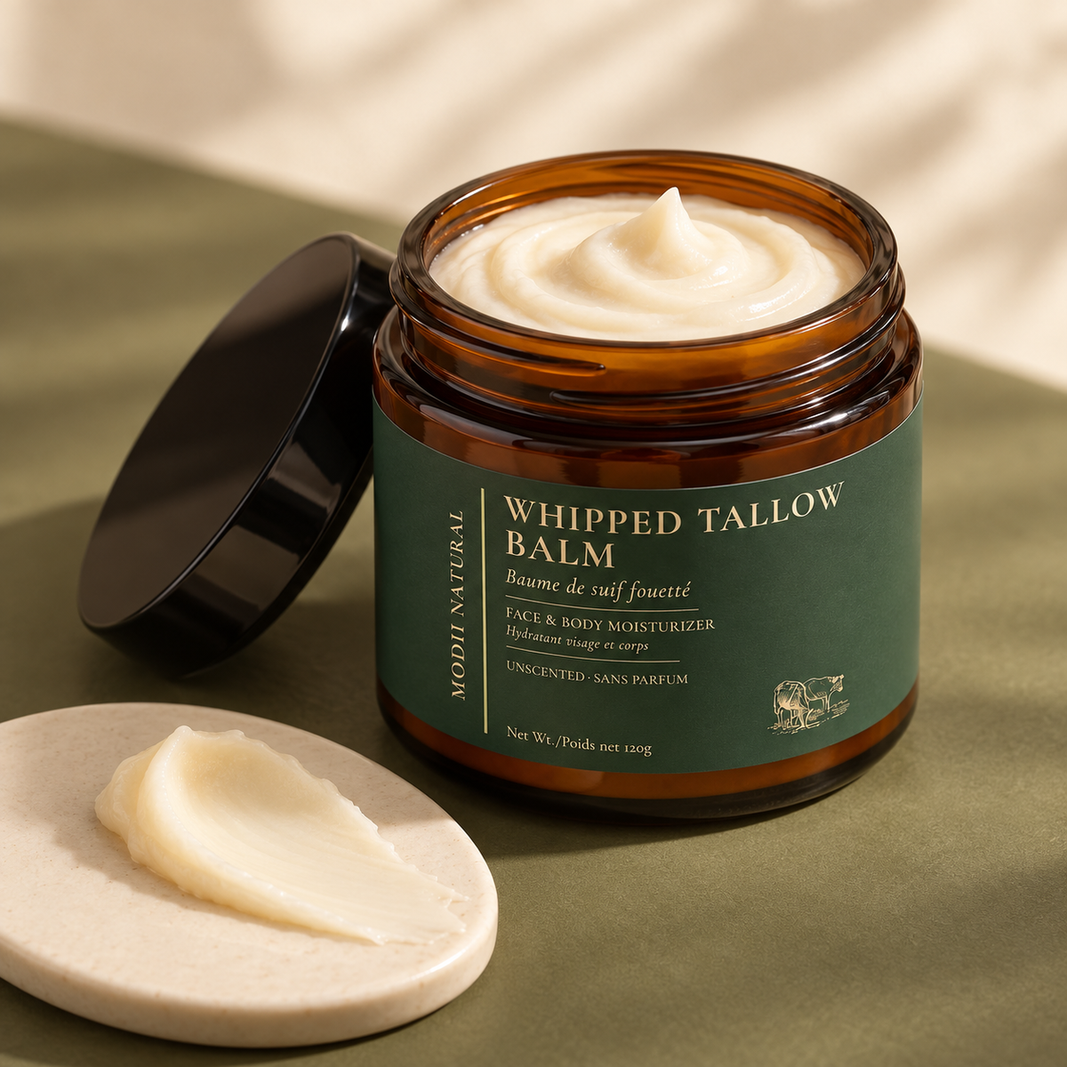 MODII Natural Whipped Tallow Balm - 120g — product texture detail